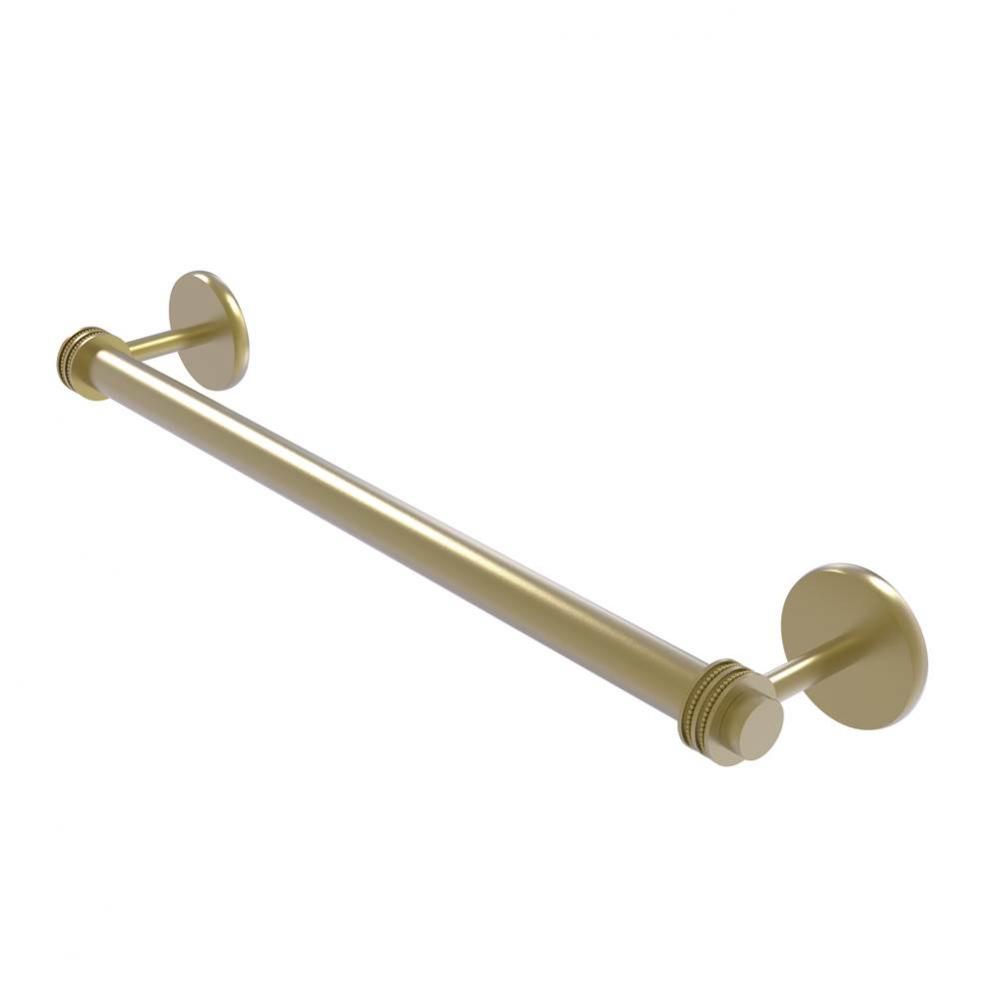Satellite Orbit Two Collection 36 Inch Towel Bar with Dotted Detail