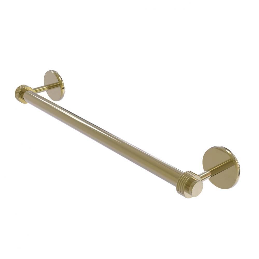 Satellite Orbit Two Collection 24 Inch Towel Bar with Groovy Detail