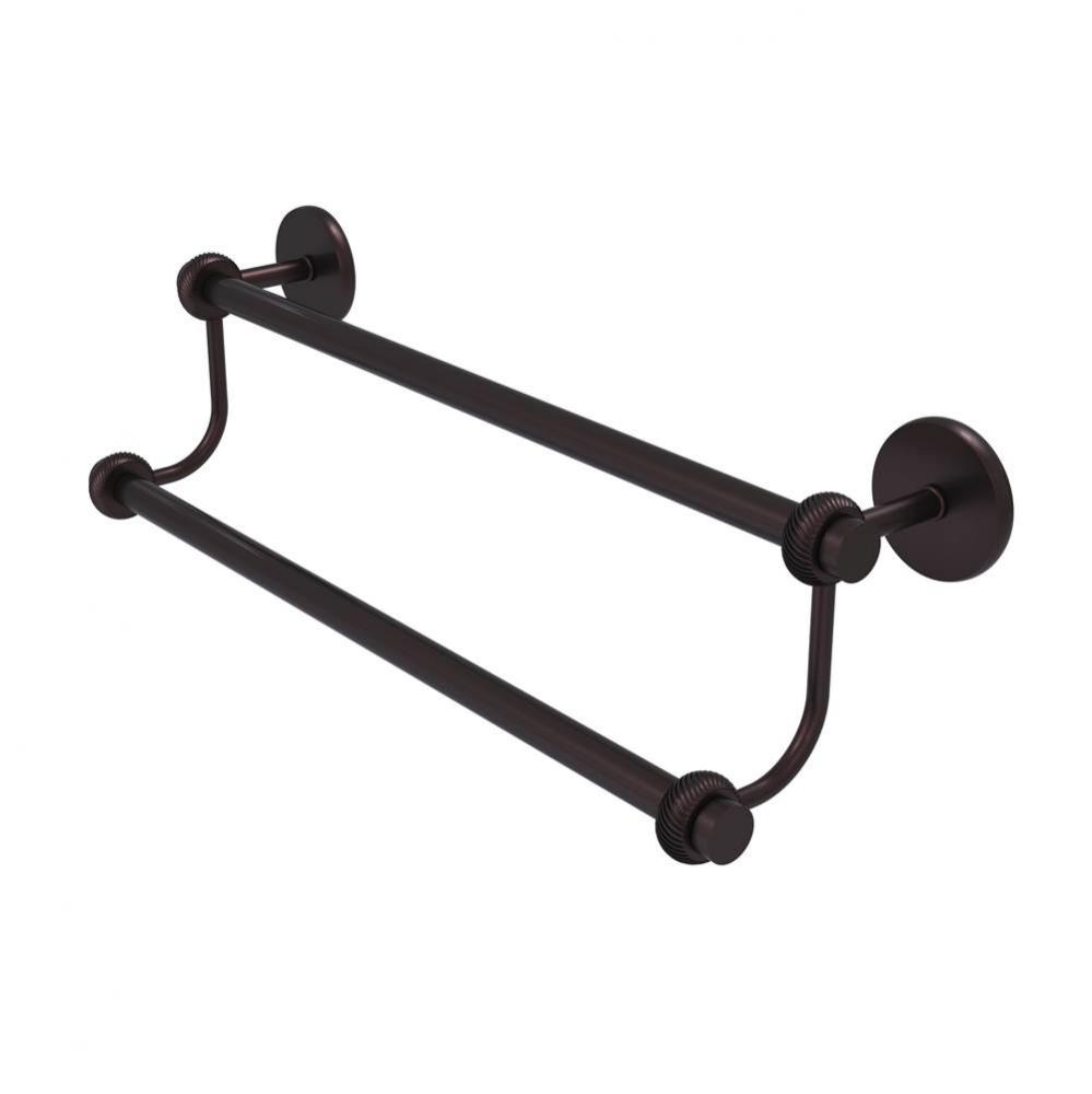 24 Inch Double Towel Bar