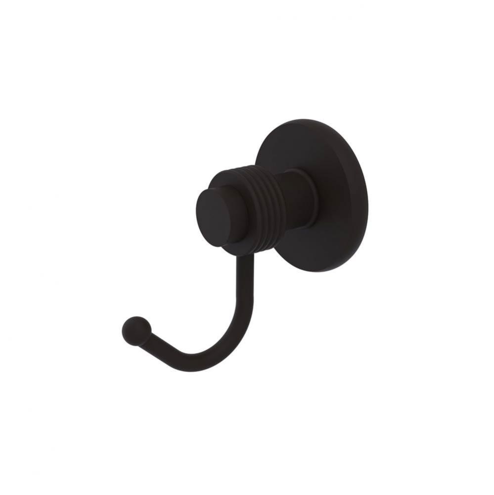 Mercury Collection Robe Hook with Groovy Accents