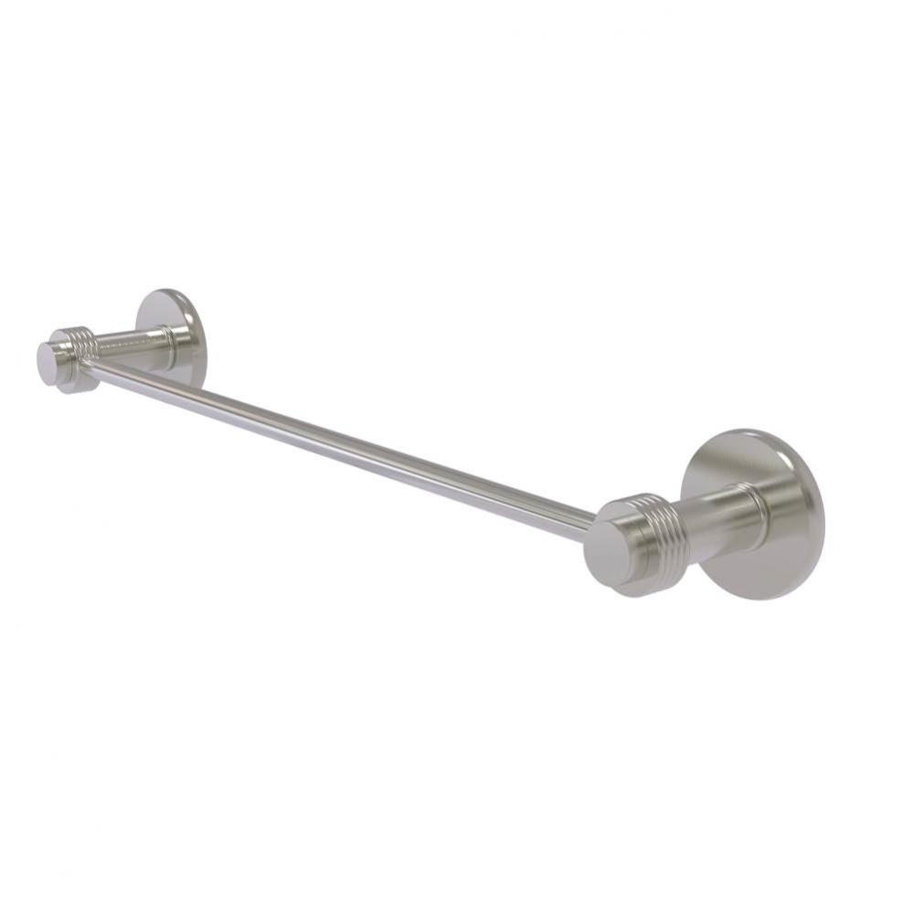 Mercury Collection 36 Inch Towel Bar with Groovy Accent