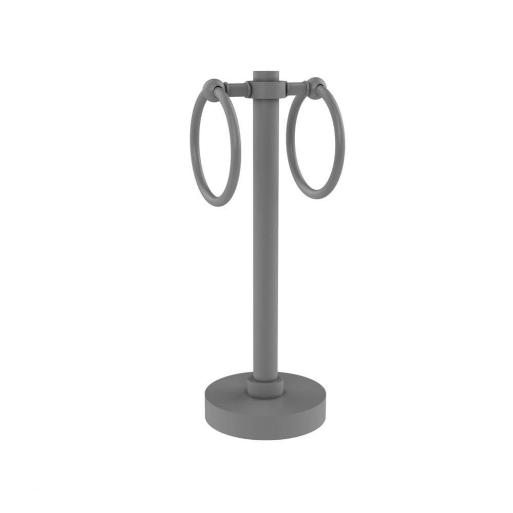 Vanity Top 2 Towel Ring Guest Towel Holder