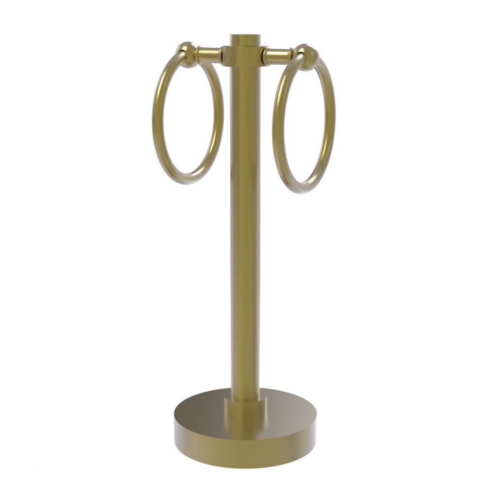 Vanity Top 2 Towel Ring Guest Towel Holder