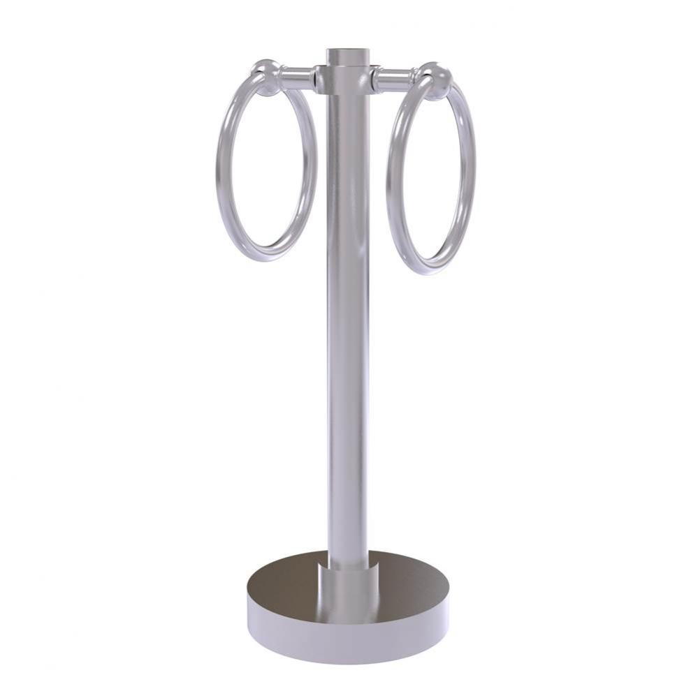 Vanity Top 2 Towel Ring Guest Towel Holder