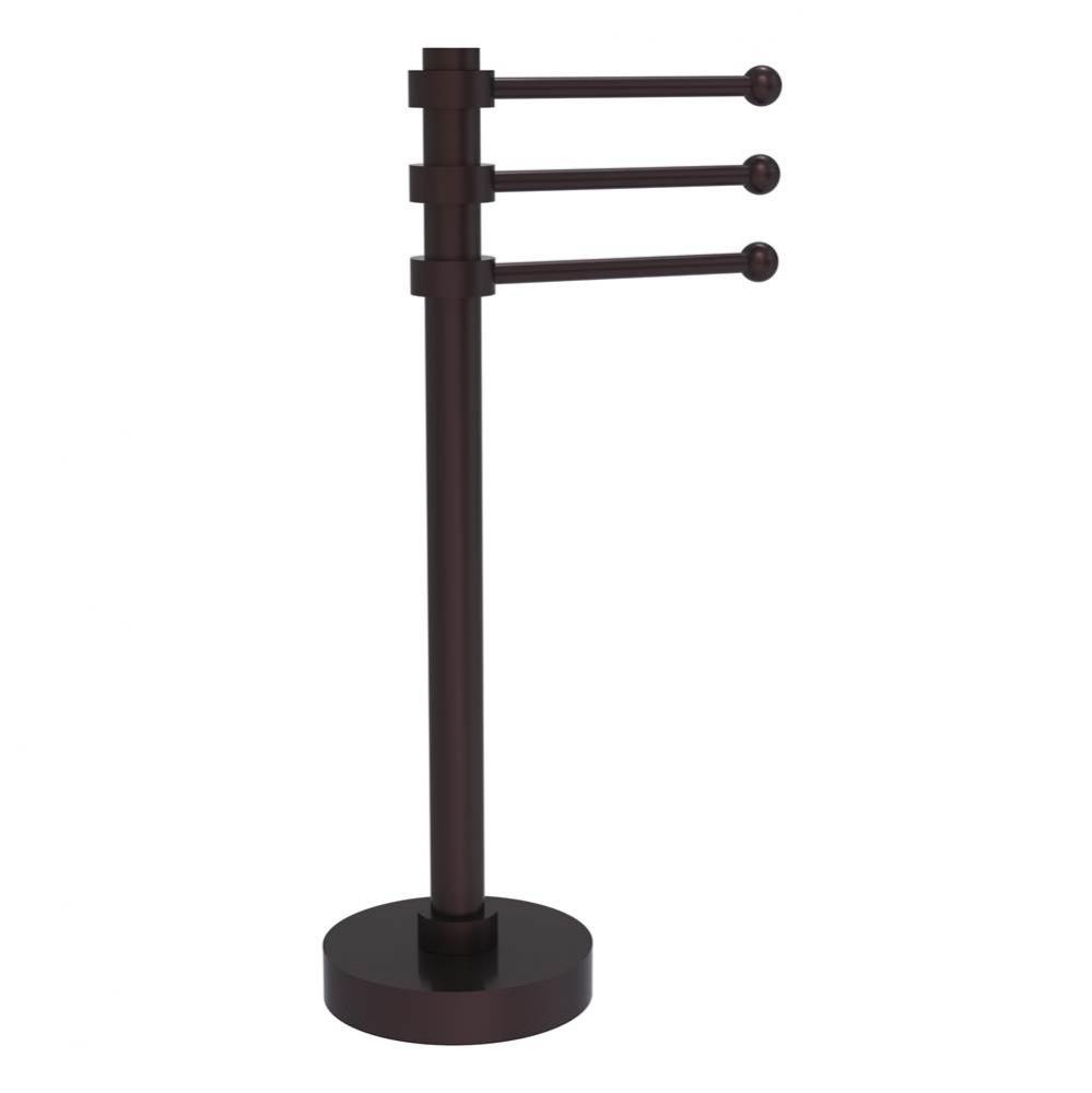 Vanity Top 3 Swing Arm Guest Towel Holder