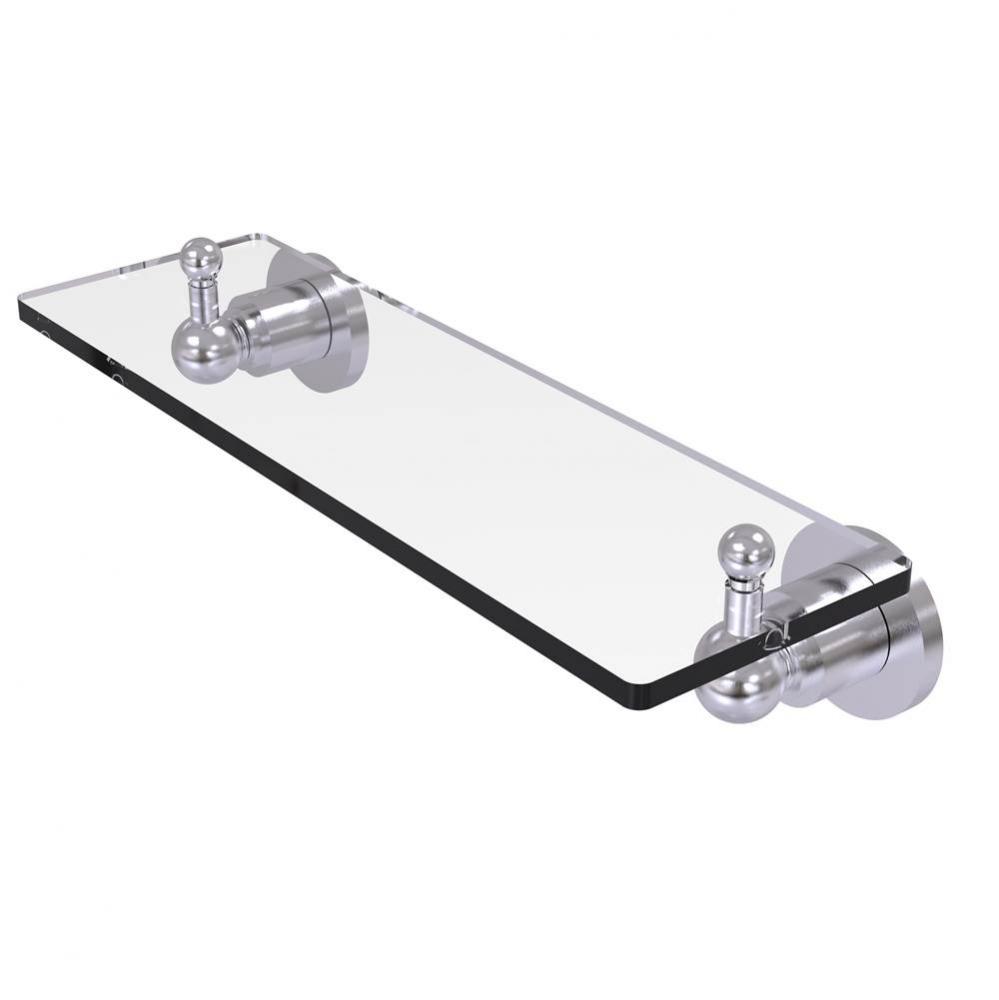 Astor Place 16 inch Glass Vanity Shelf with Beveled Edges