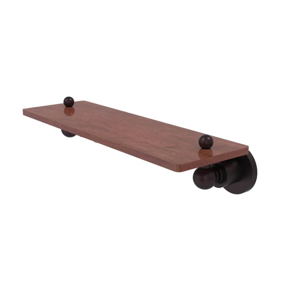 Astor Place Collection 16 Inch Solid IPE Ironwood Shelf