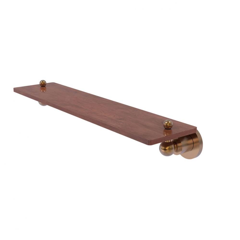 Astor Place Collection 22 Inch Solid IPE Ironwood Shelf