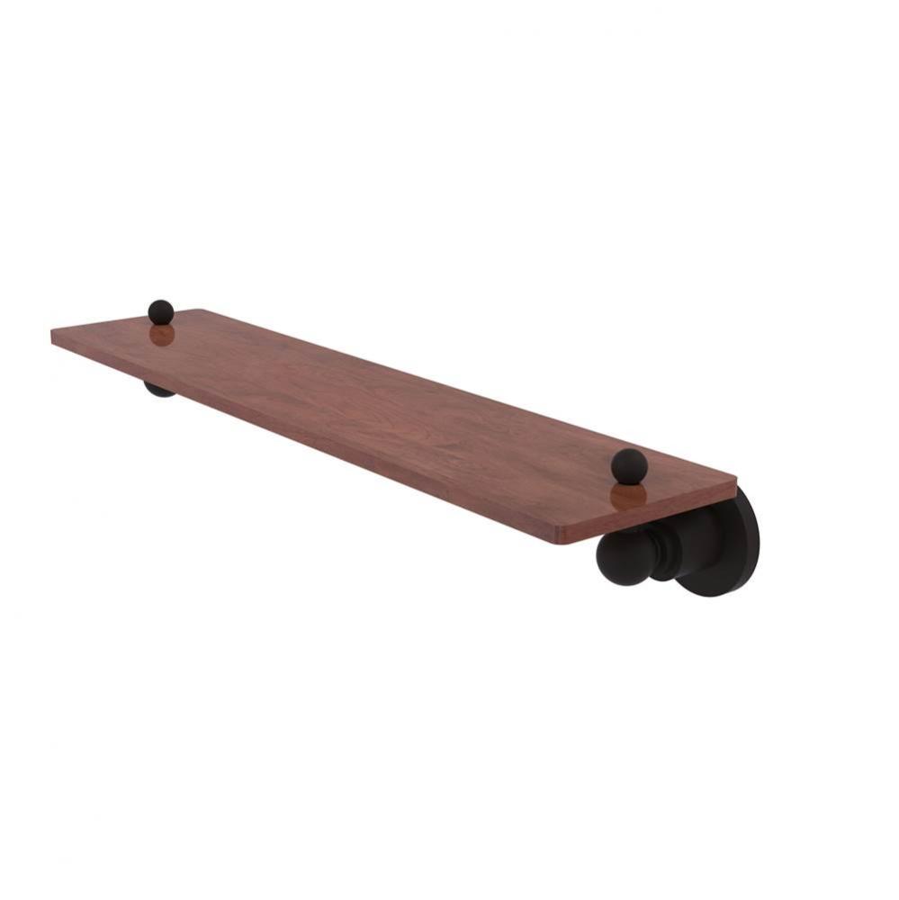 Astor Place Collection 22 Inch Solid IPE Ironwood Shelf