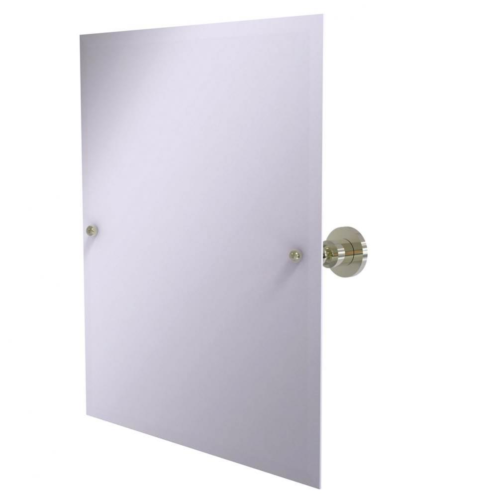 Frameless Rectangular Tilt Mirror with Beveled Edge