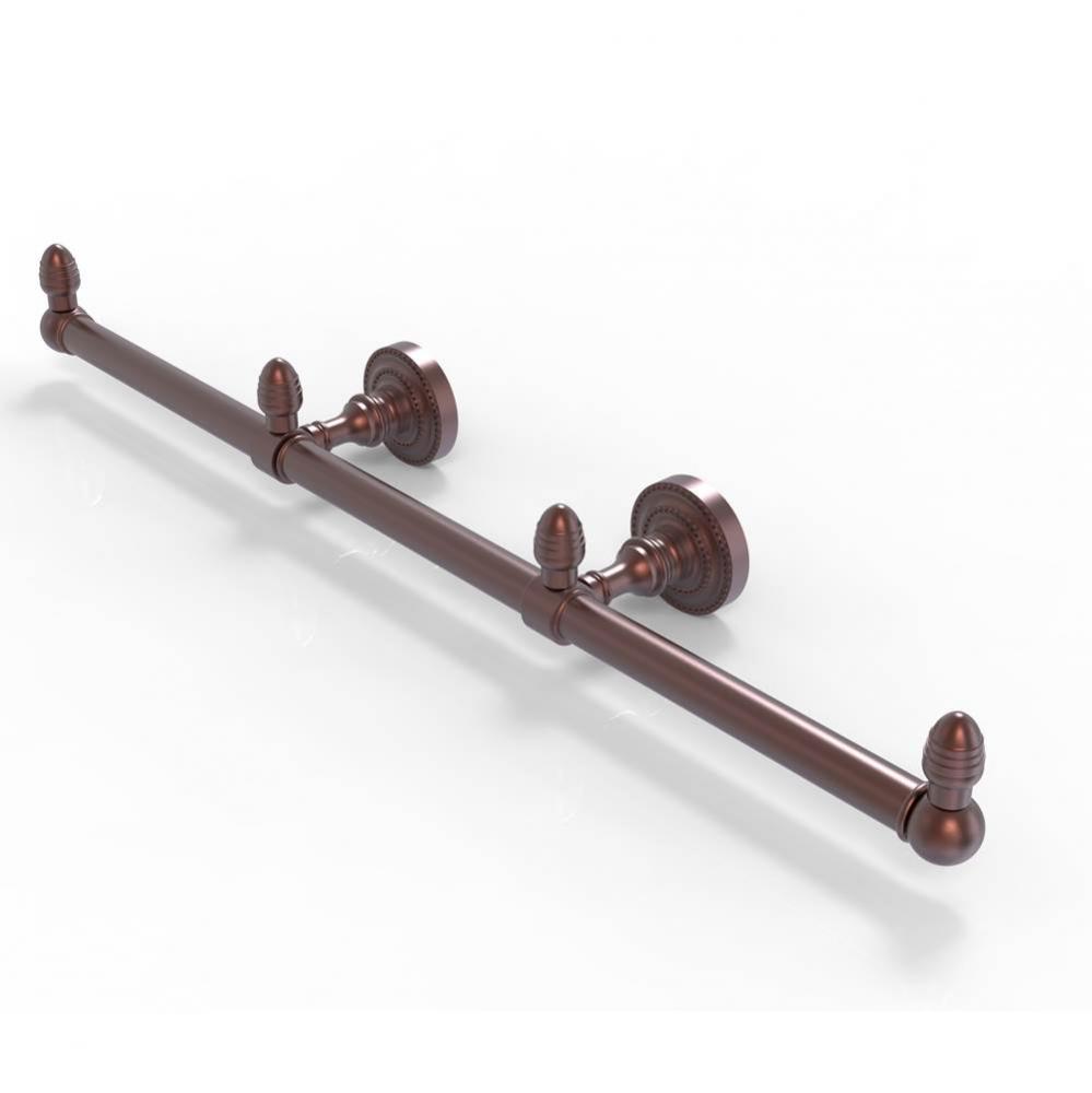Dottingham Collection 3 Arm Guest Towel Holder