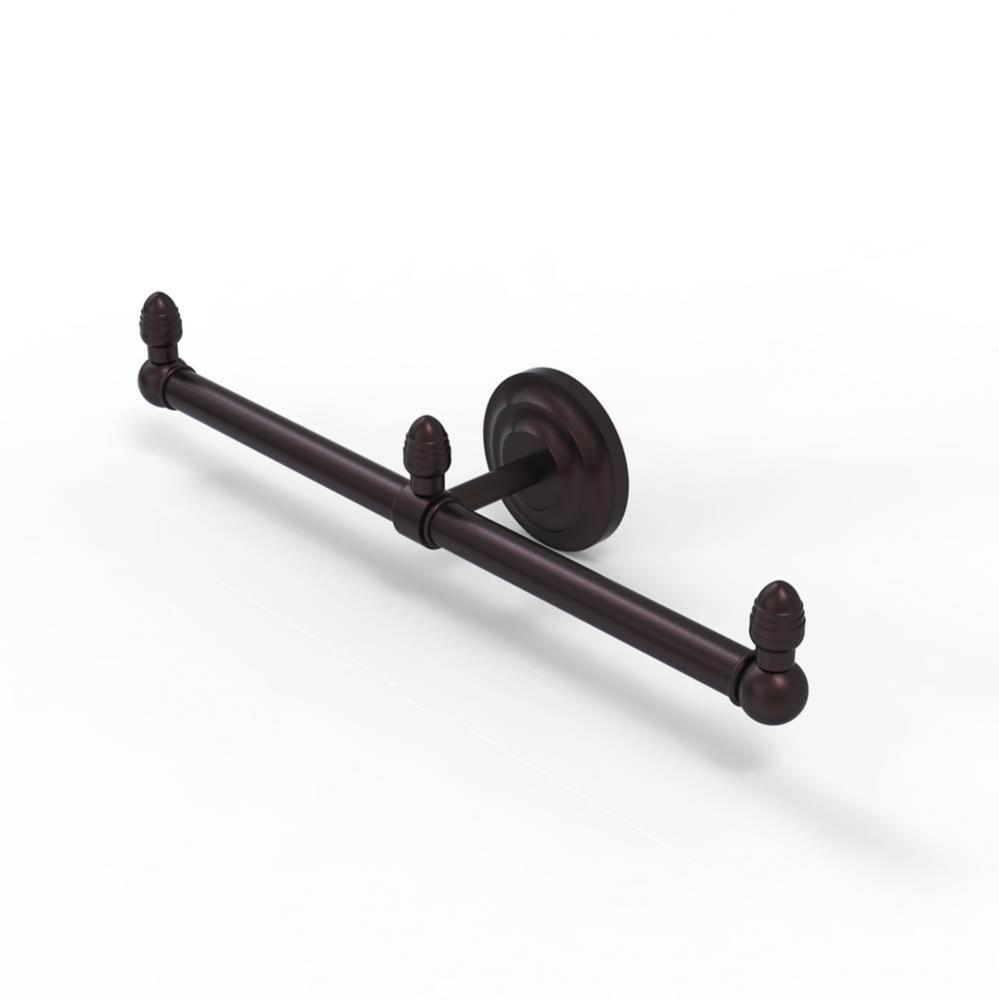 Que New Collection 2 Arm Guest Towel Holder