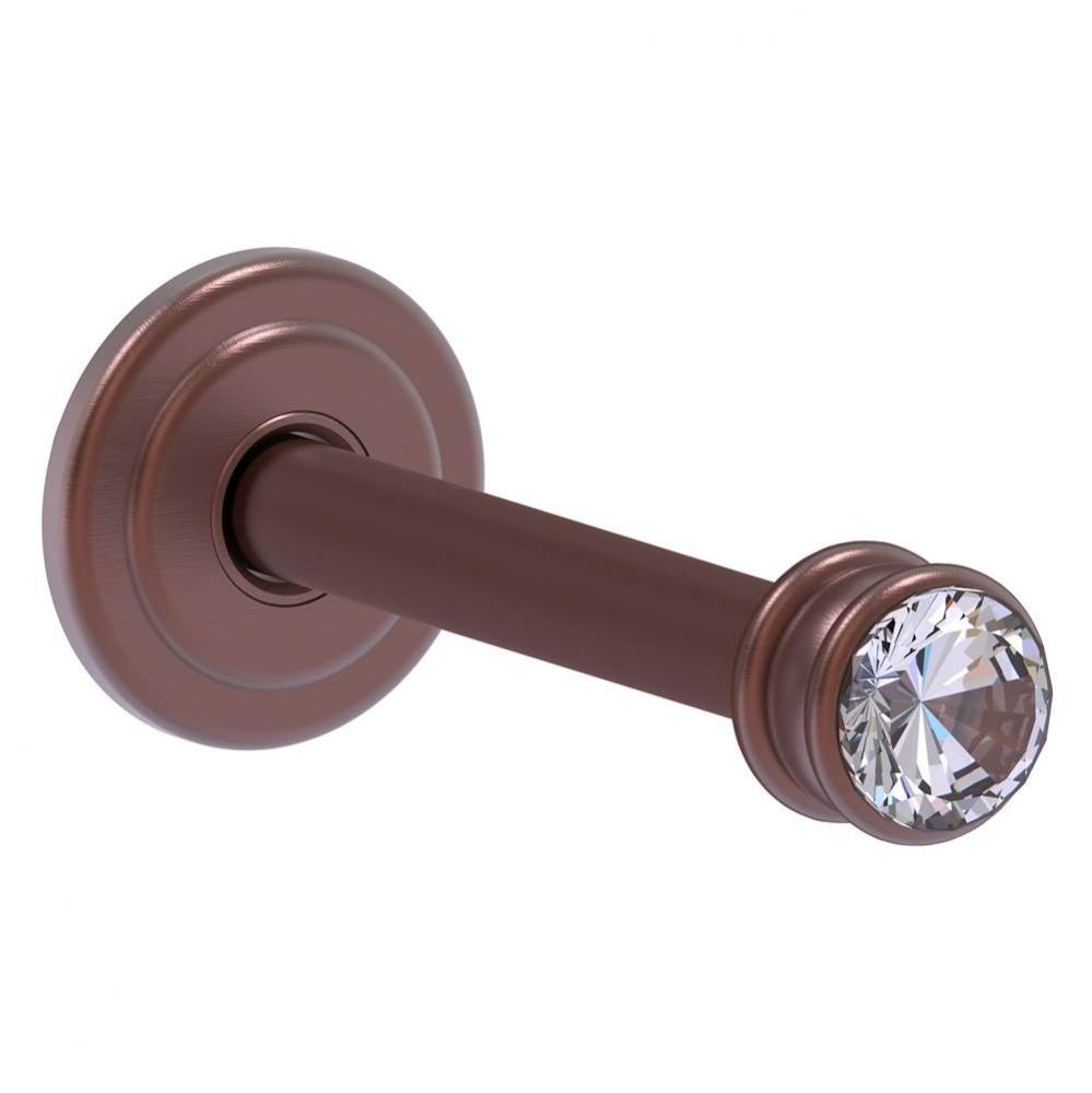 Carolina Crystal Retractable Wall Hook - Antique Copper