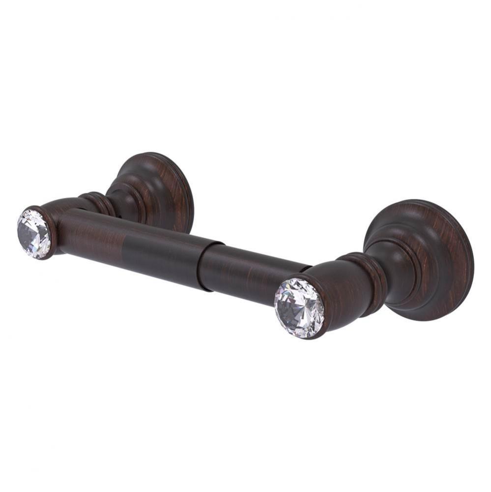 Carolina Crystal Collection 2 Post Toilet Tissue Holder - Venetian Bronze