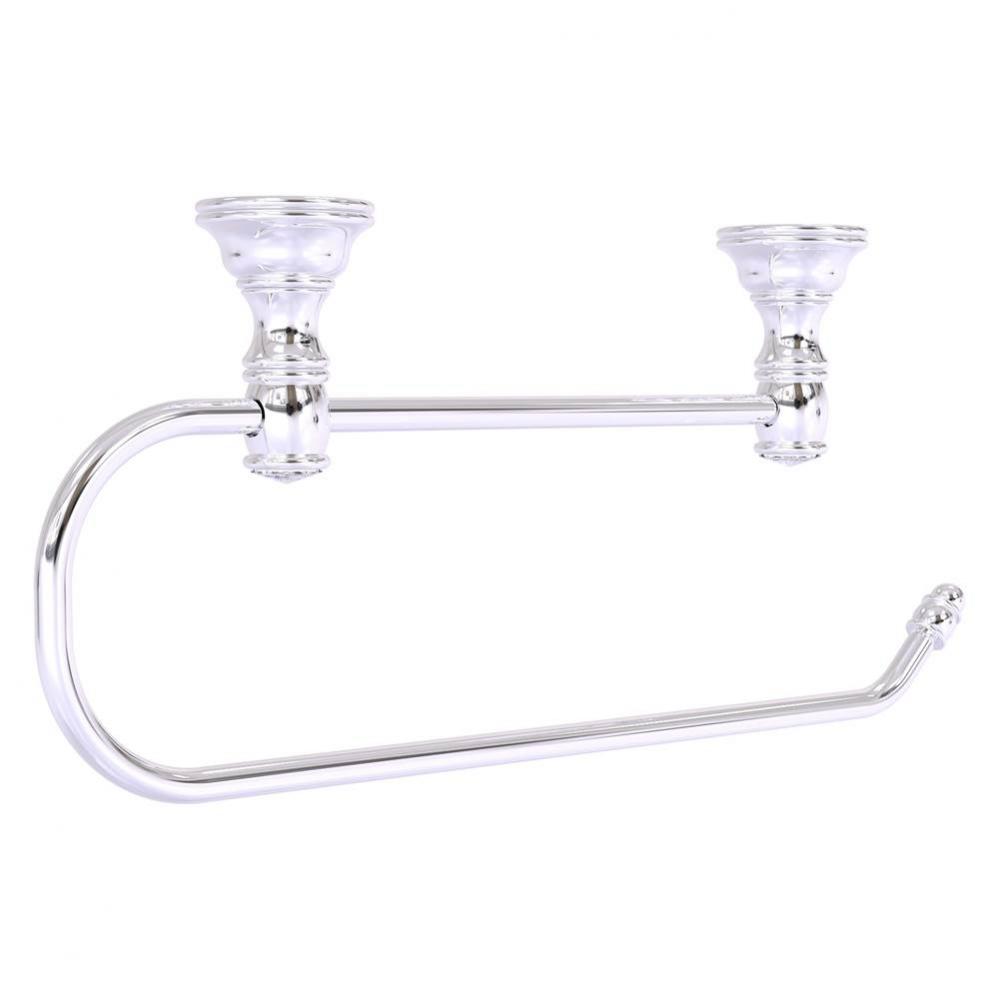 Carolina Crystal Collection Under Cabinet Paper Towel Holder - Polished Chrome