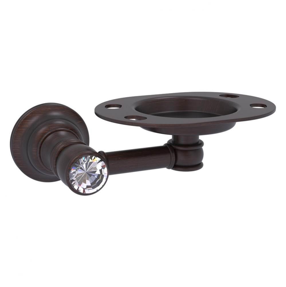 Carolina Crystal Collection Tumbler and Toothbrush Holder - Venetian Bronze