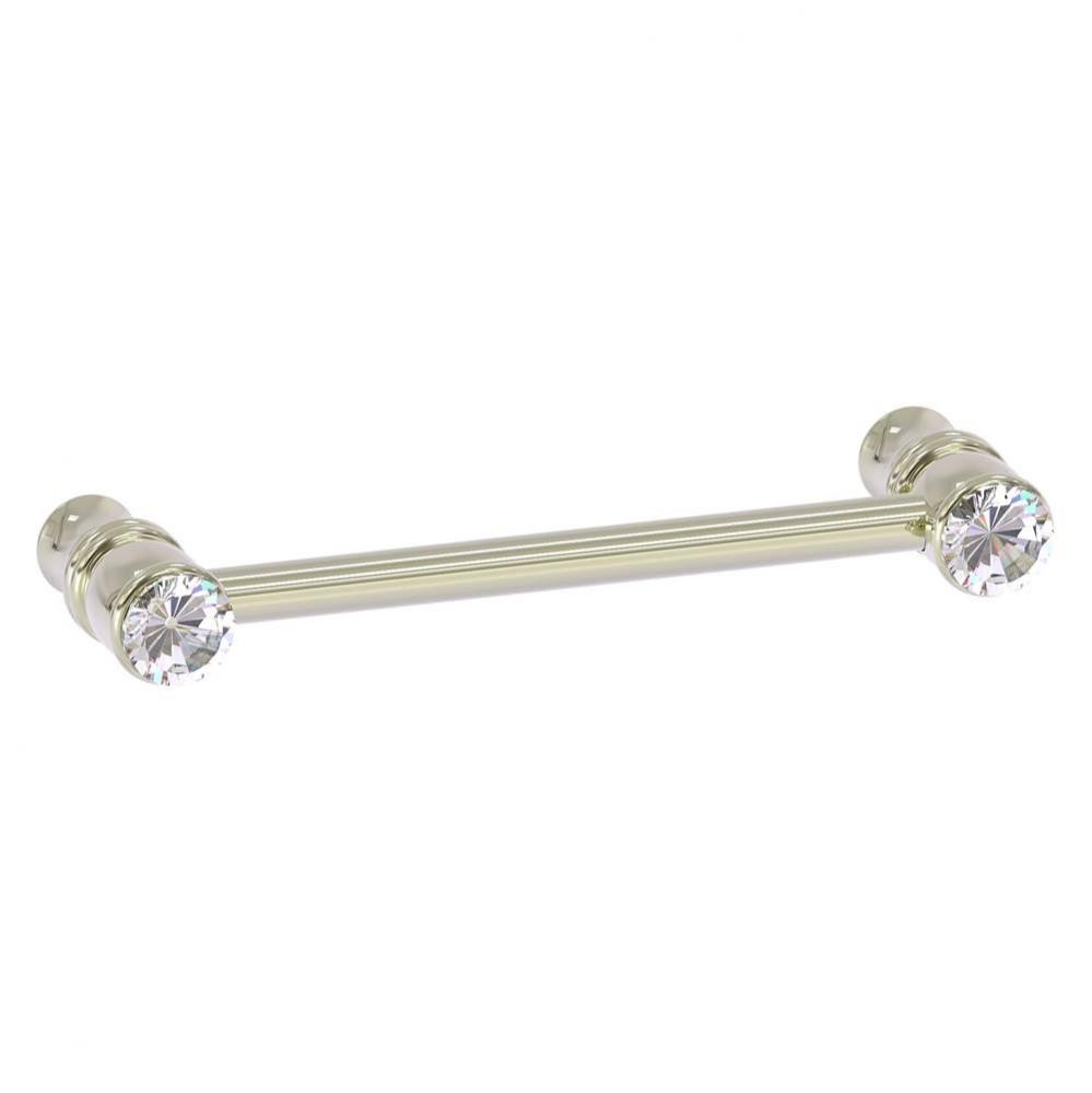 Carolina Crystal Collection 4 Inch Cabinet Pull - Polished Nickel