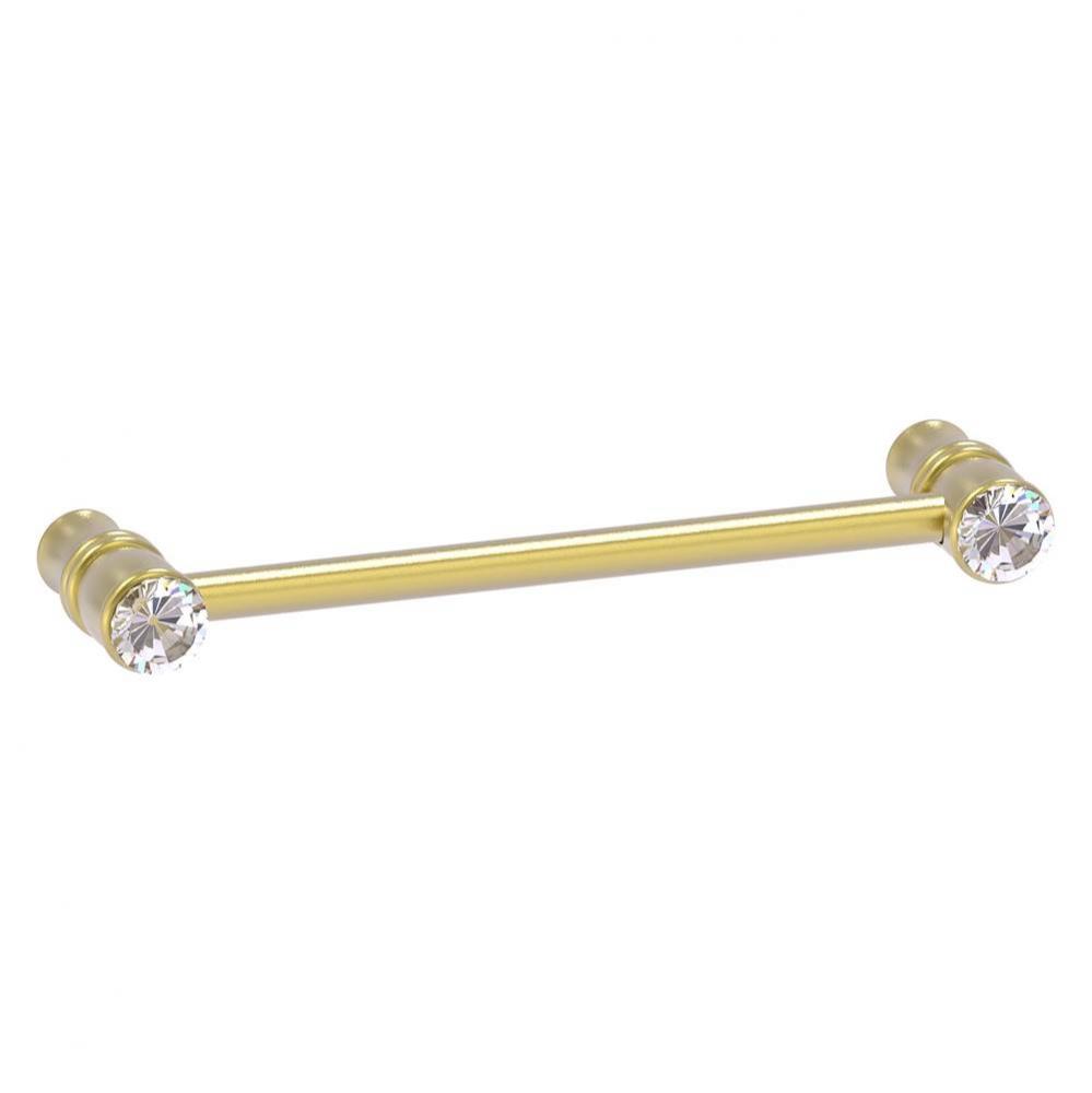 Carolina Crystal Collection 5 Inch Cabinet Pull - Satin Brass