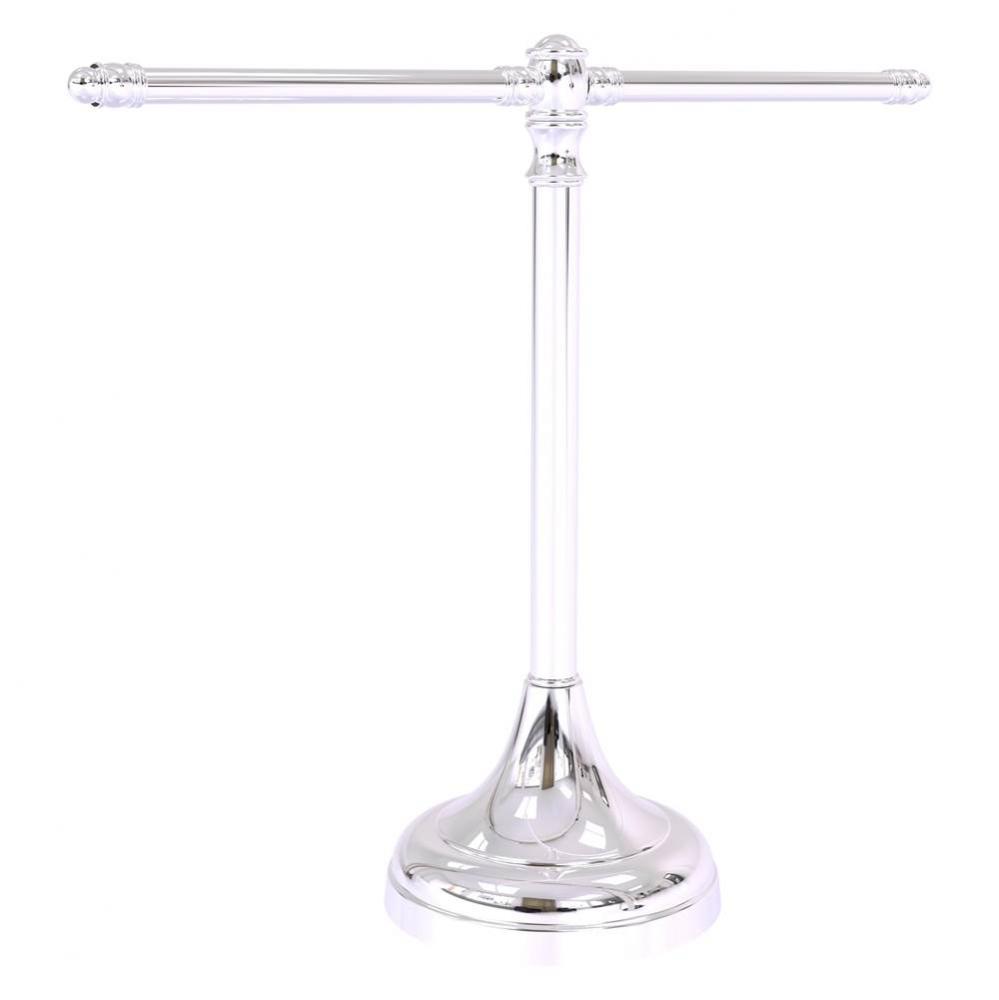 Carolina Collection Guest Towel Stand - Polished Chrome