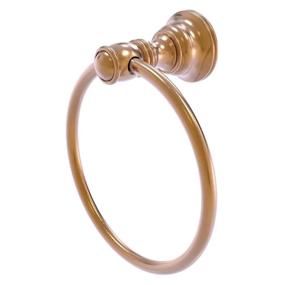 Carolina Collection Towel Ring - Brushed Bronze