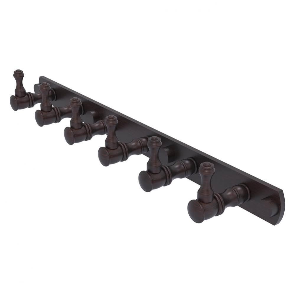 Carolina Collection 6 Position Tie and Belt Rack - Venetian Bronze