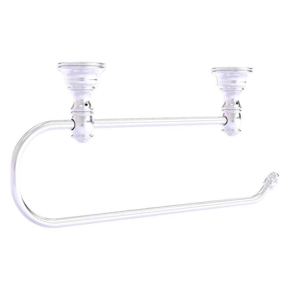 Carolina Collection Under Cabinet Paper Towel Holder - Satin Chrome