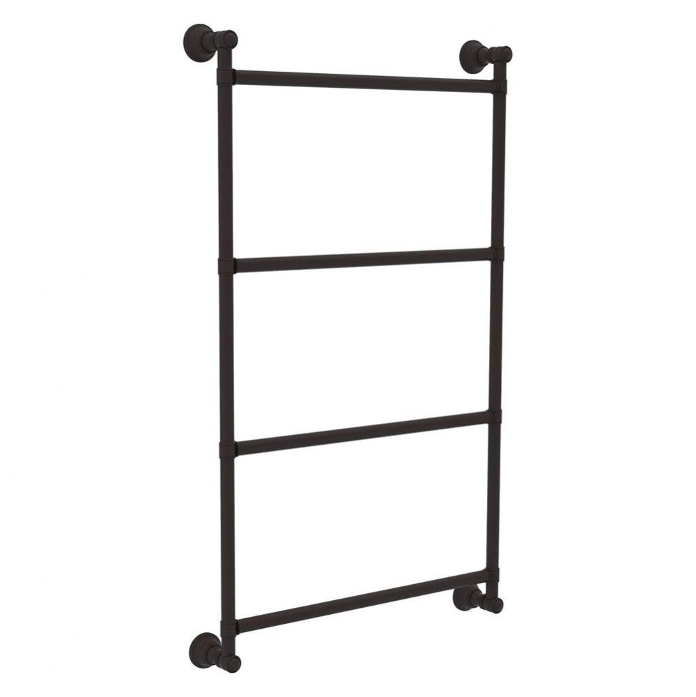 Carolina Collection 4 Tier 24 Inch Ladder Towel Bar - Oil Rubbed Bronze