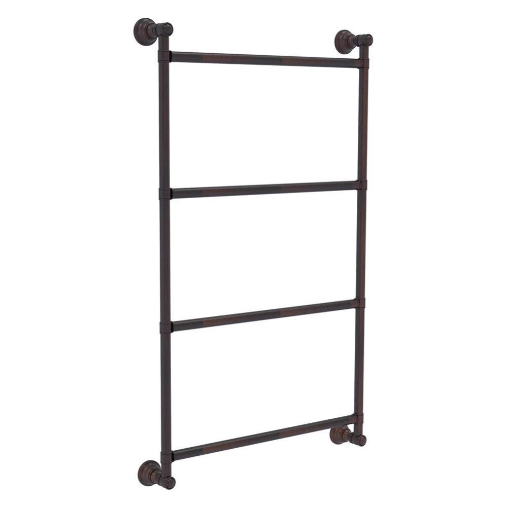 Carolina Collection 4 Tier 36 Inch Ladder Towel Bar - Venetian Bronze