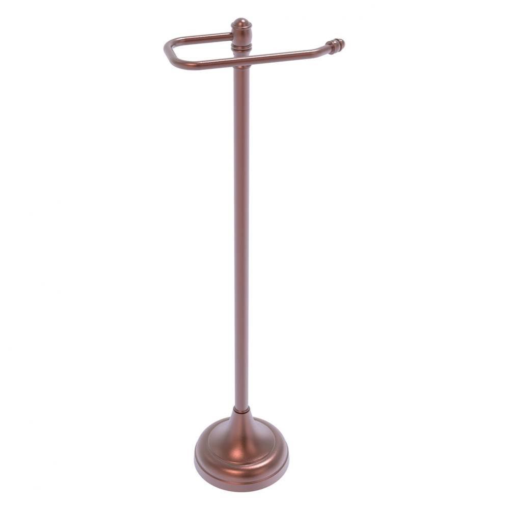 Carolina Collection Free Standing Euro Style Toilet Paper Holder - Antique Copper