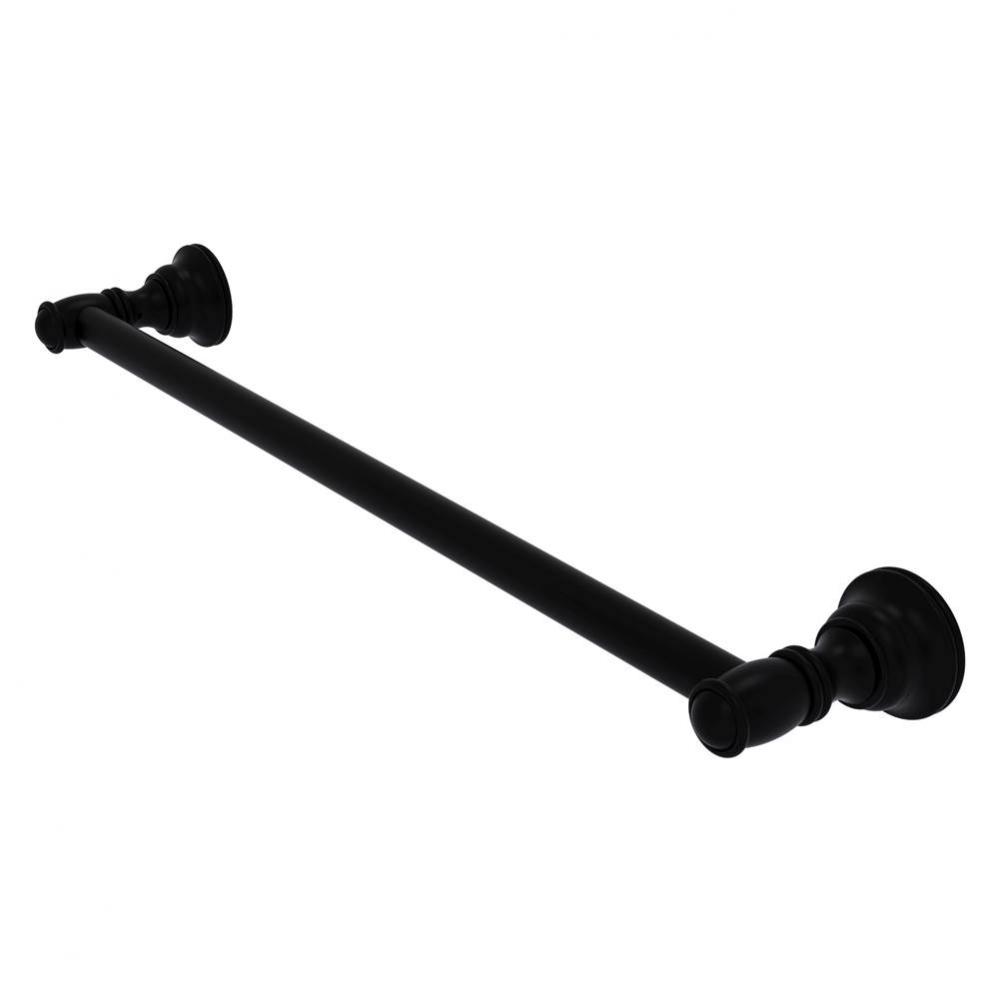 Carolina Collection 24 Inch Towel Bar - Matte Black