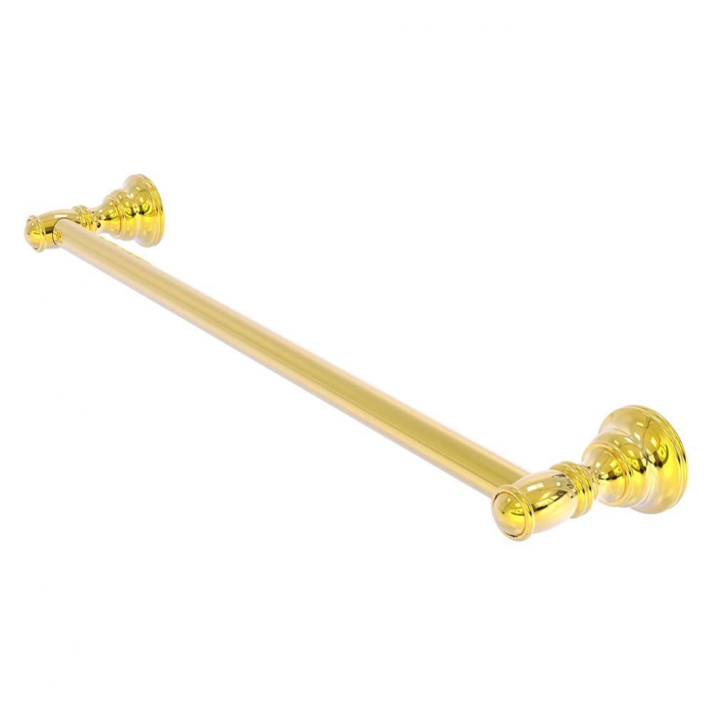 Carolina Collection 36 Inch Towel Bar - Polished Brass