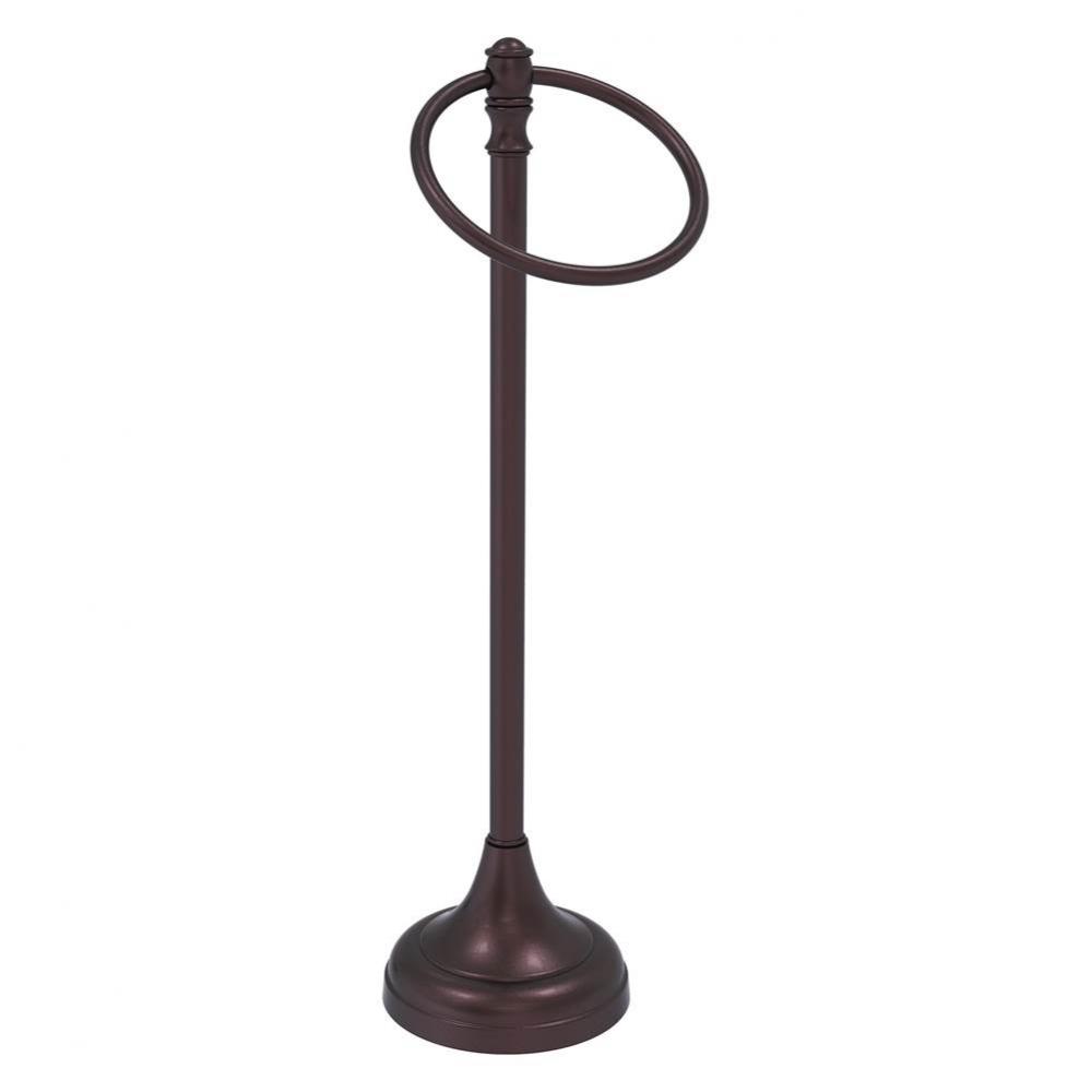 Carolina Collection Guest Towel Ring Stand - Antique Bronze