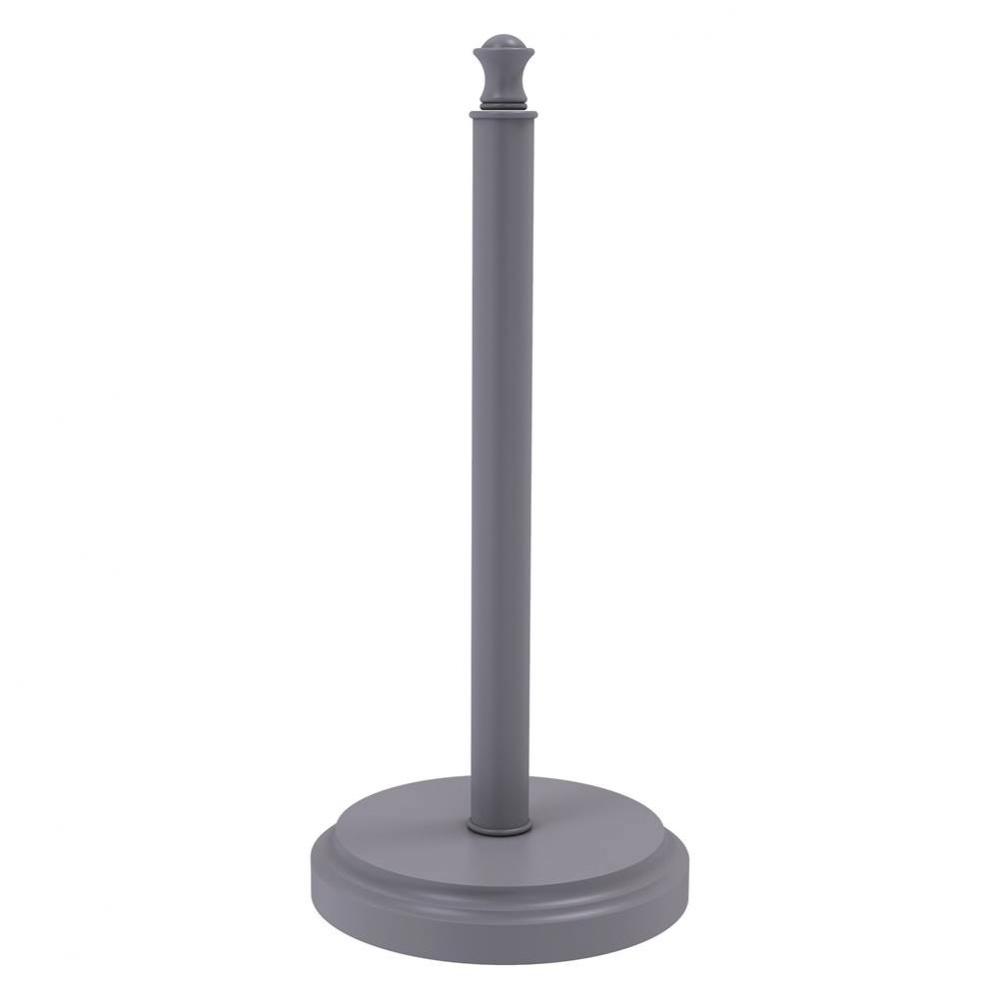 Carolina Collection Counter Top Paper Towel Stand - Matte Gray