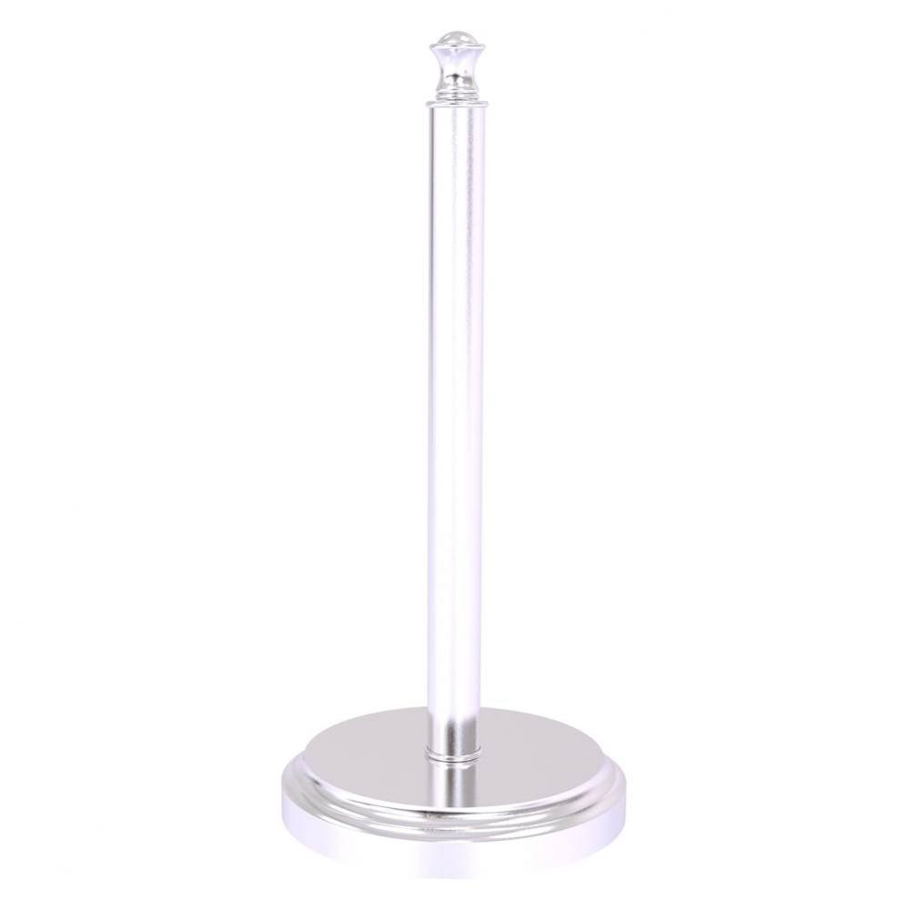 Carolina Collection Counter Top Paper Towel Stand - Satin Chrome