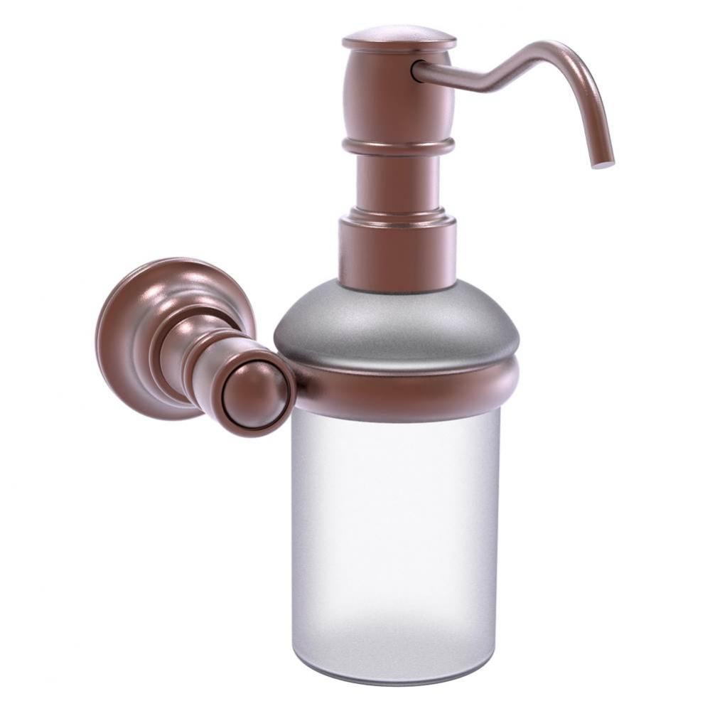 Carolina Collection Wall Mounted Soap Dispenser - Antique Copper