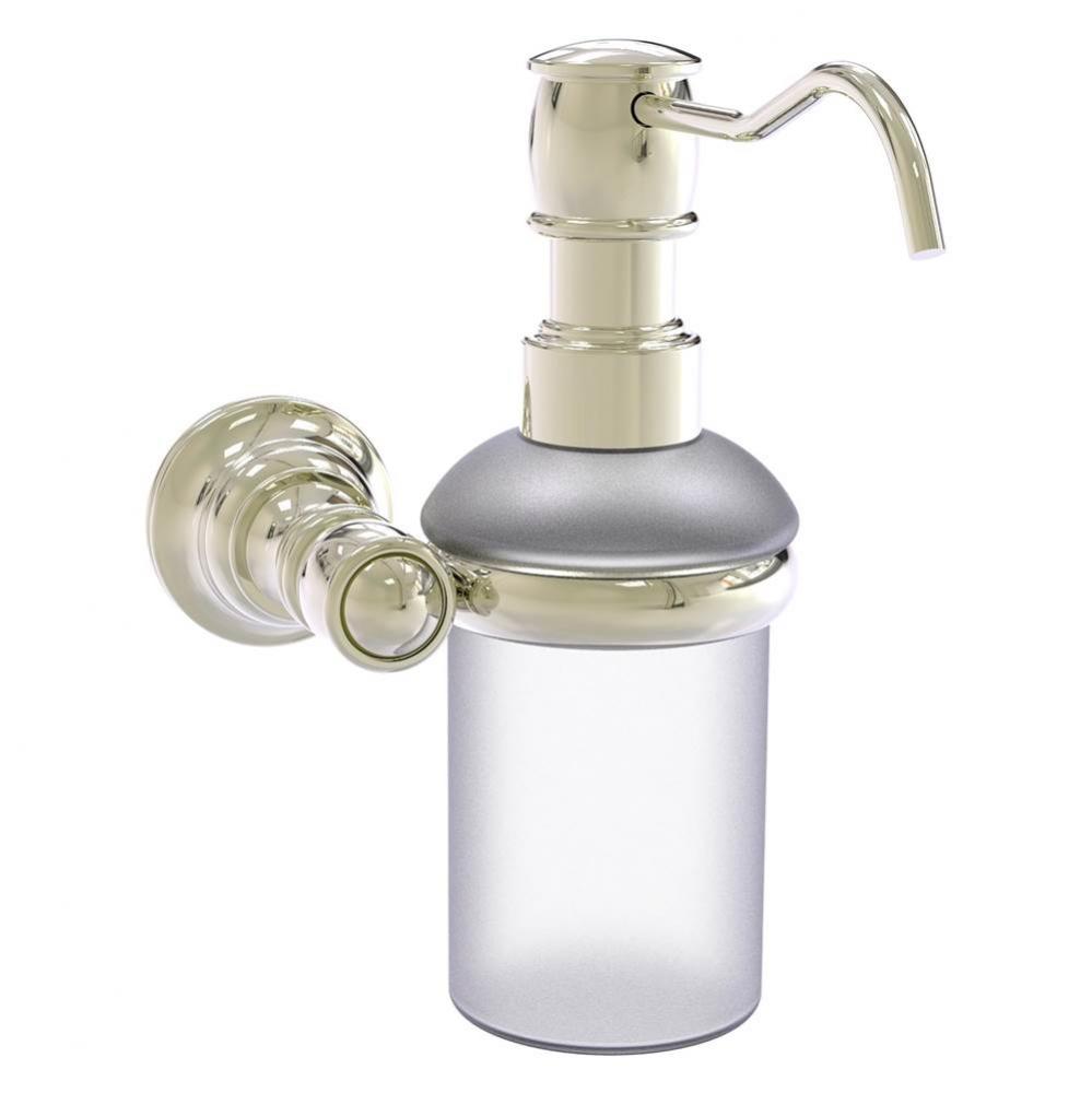 Carolina Collection Wall Mounted Soap Dispenser - Polished Nickel