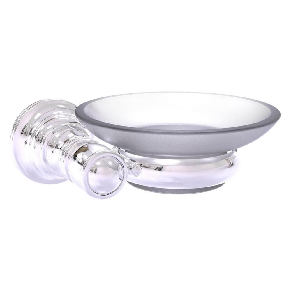 Carolina Collection Wall Mounted Soap Dish - Polished Chrome