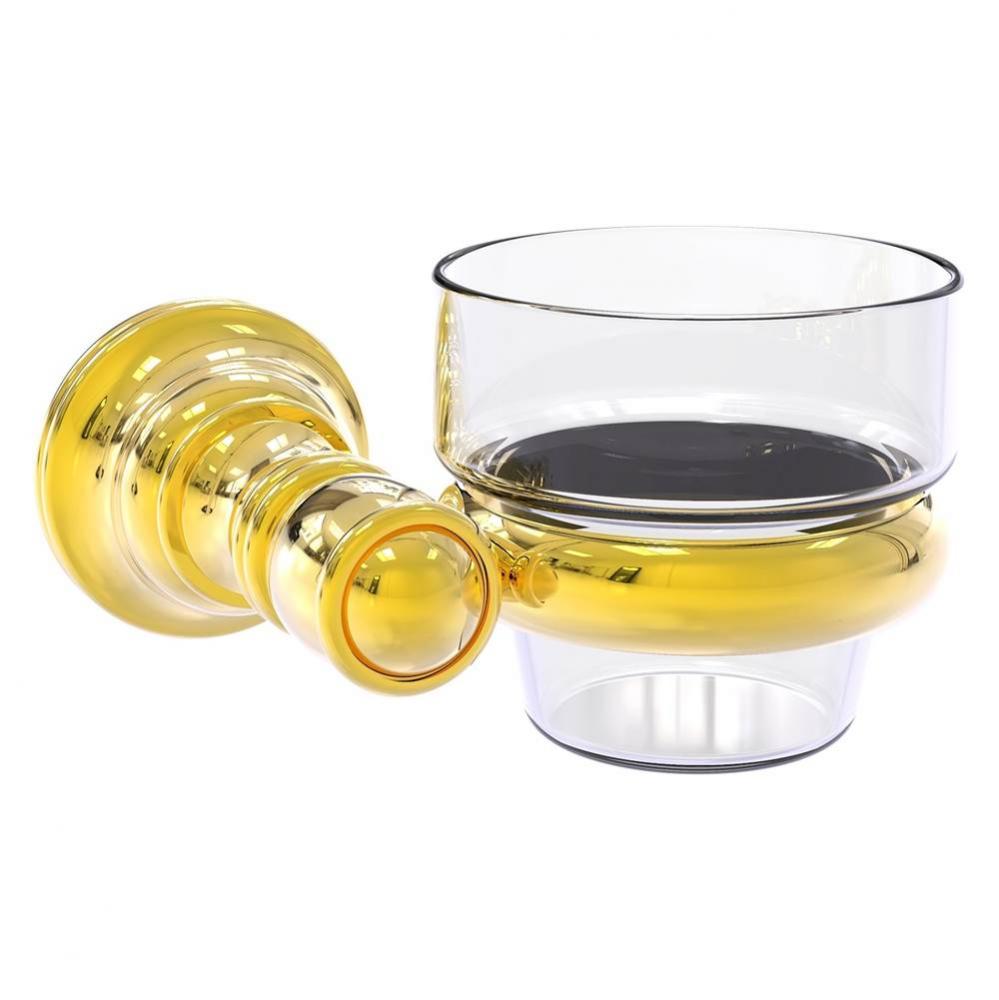 Carolina Collection Wall Mounted Votive Candle Holder - Polished Brass