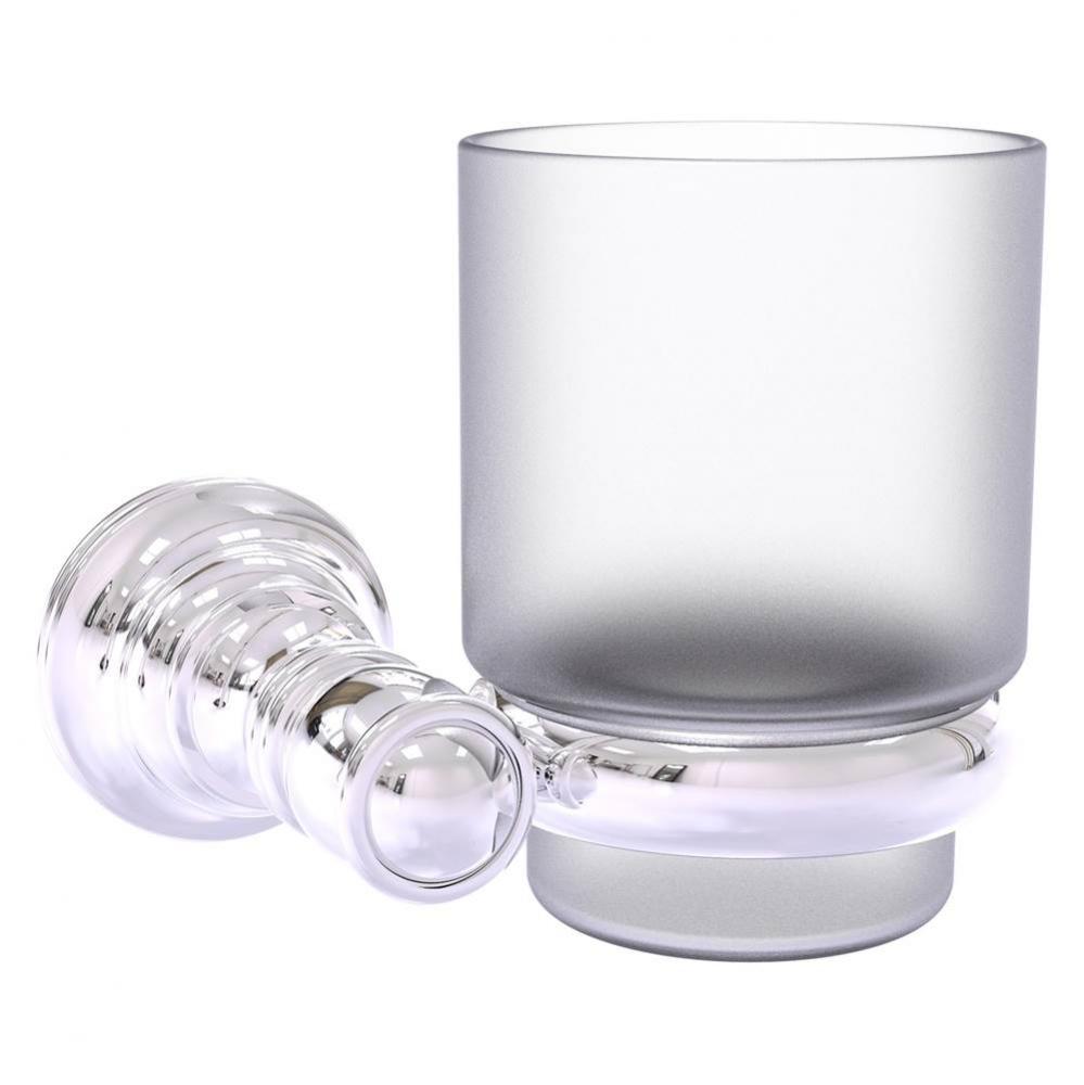 Carolina Collection Wall Mounted Tumbler Holder - Polished Chrome