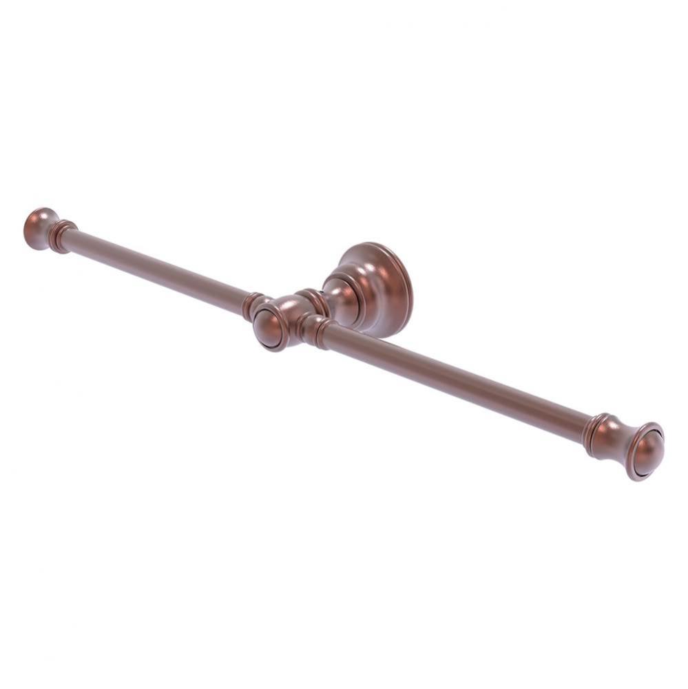 Carolina Collection 2 Arm Guest Towel Holder - Antique Copper