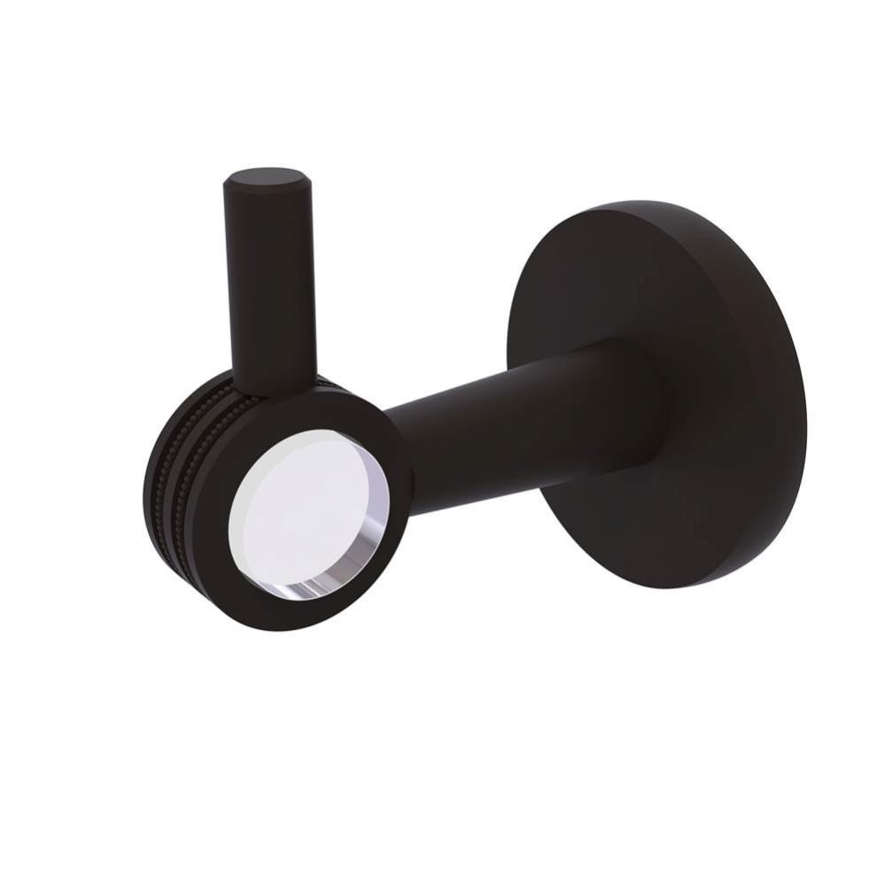 Clearview Collection Robe Hook with Dotted Accents