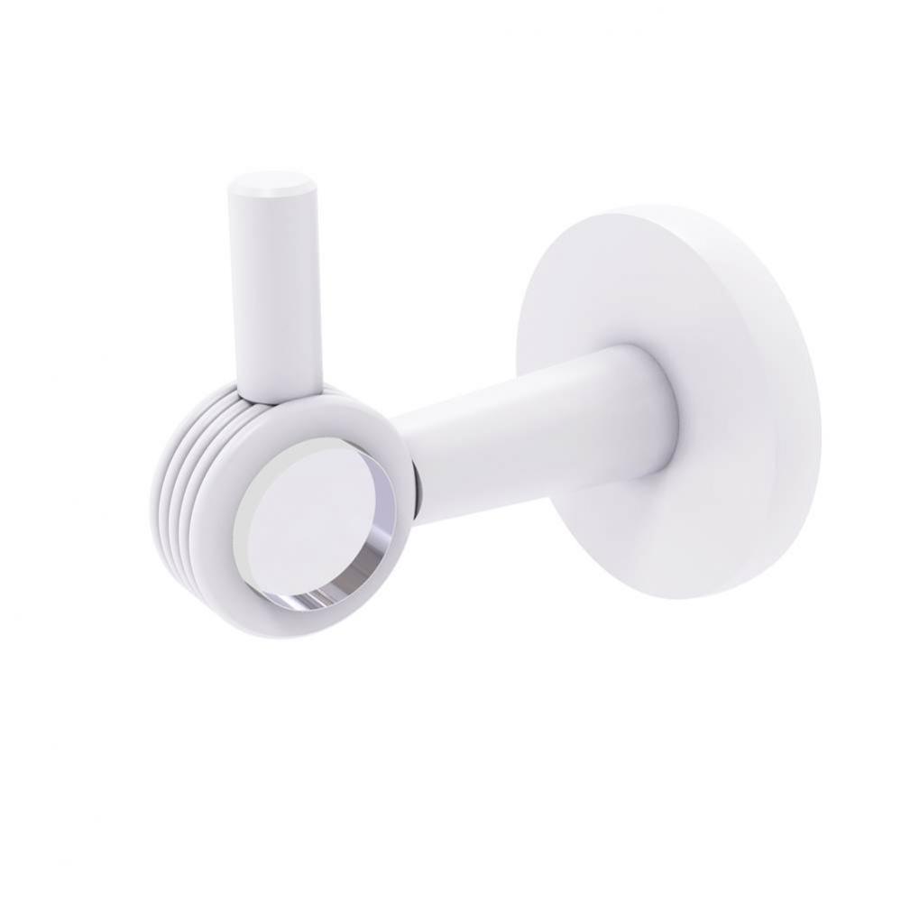 Clearview Collection Robe Hook with Groovy Accents