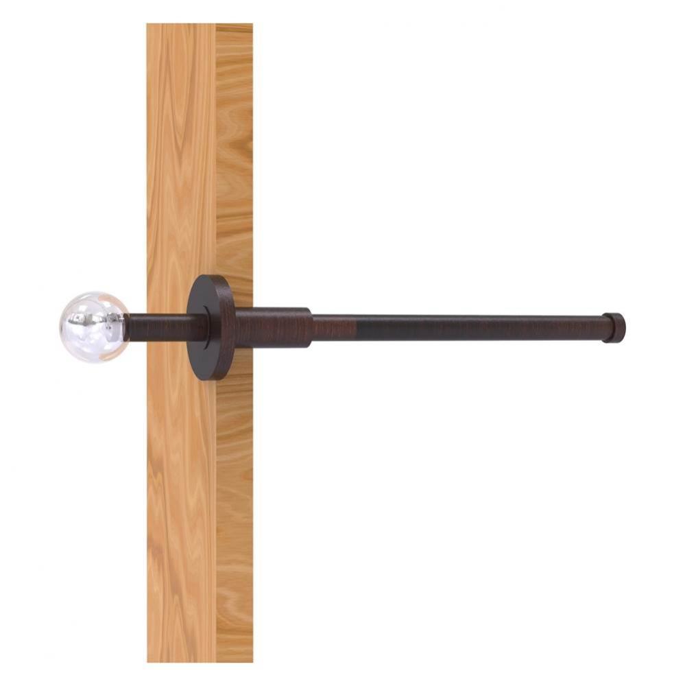 Clearview Collection Retractable Pullout Garment Rod - Venetian Bronze