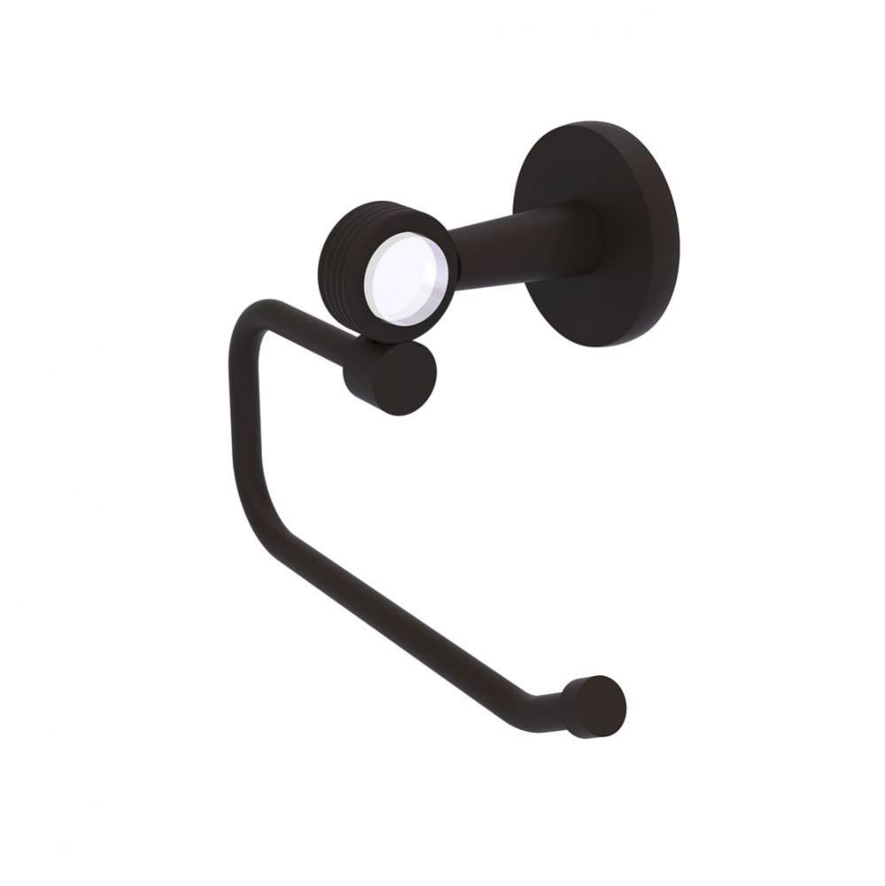 Clearview Collection Euro Style Toilet Tissue Holder with Groovy Accents