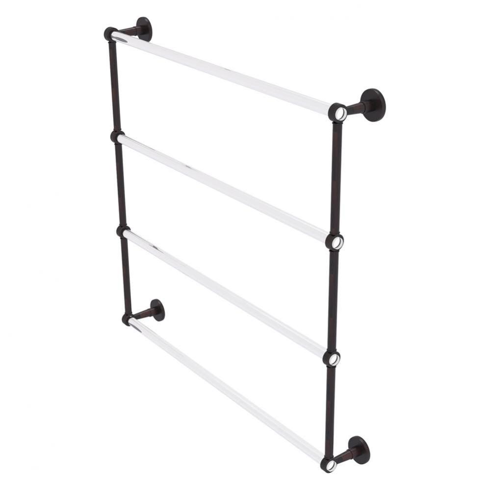 Clearview Collection 4 Tier 36 Inch Ladder Towel Bar - Venetian Bronze