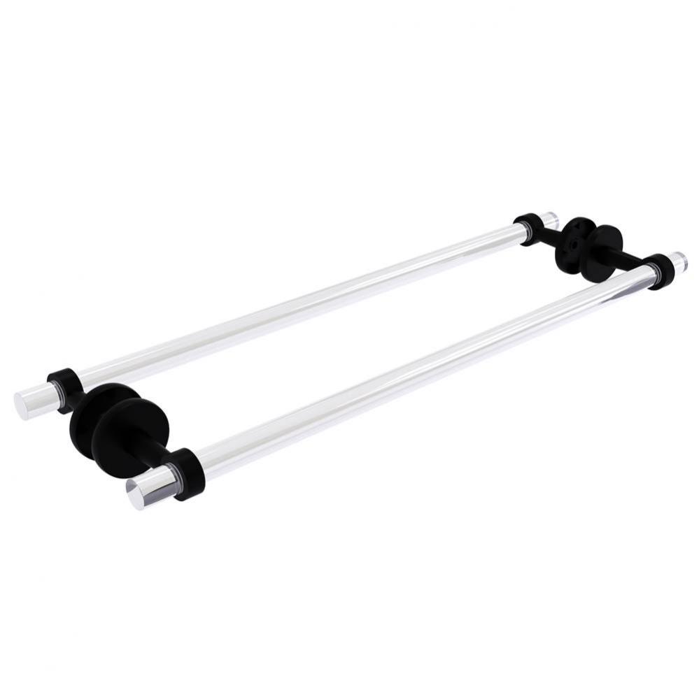 Clearview Collection 24 Inch Back to Back Shower Door Towel Bar