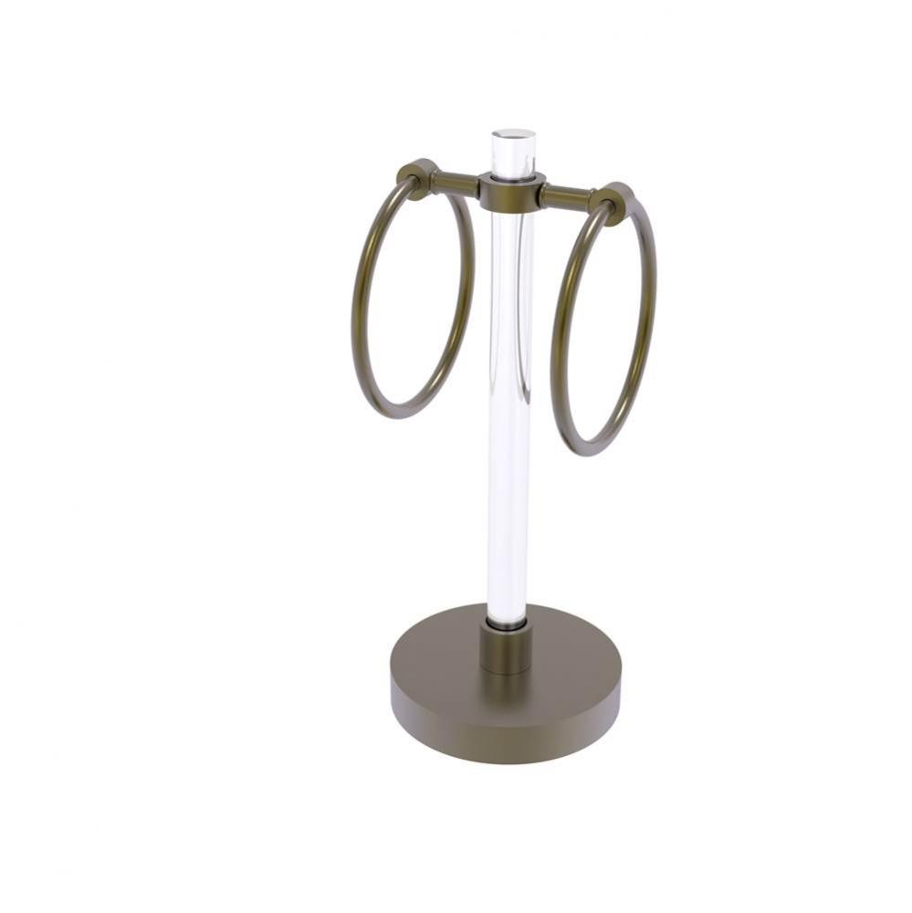 Clearview Collection Vanity Top Guest Towel Ring