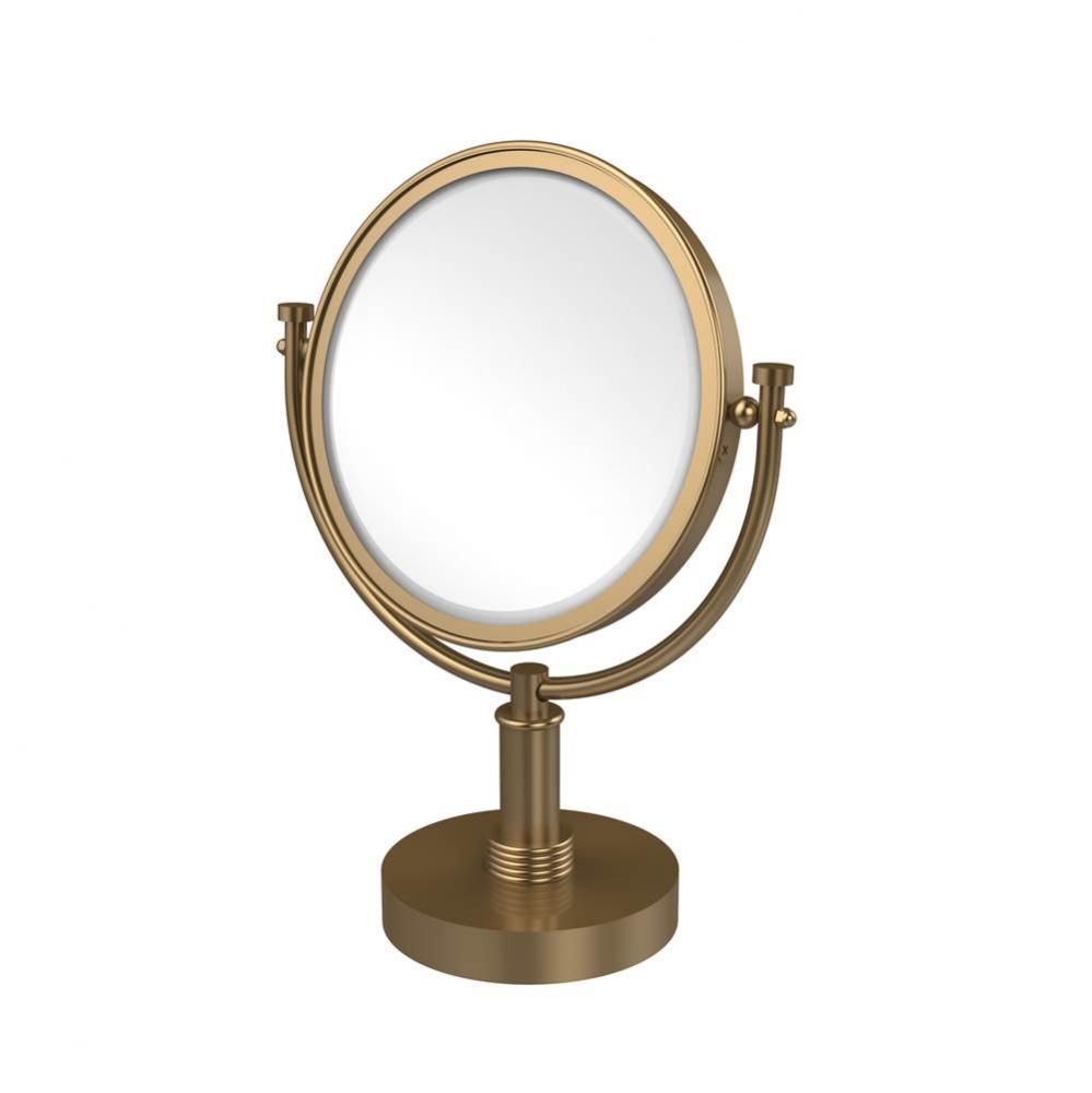 8 Inch Vanity Top Make-Up Mirror 2X Magnification