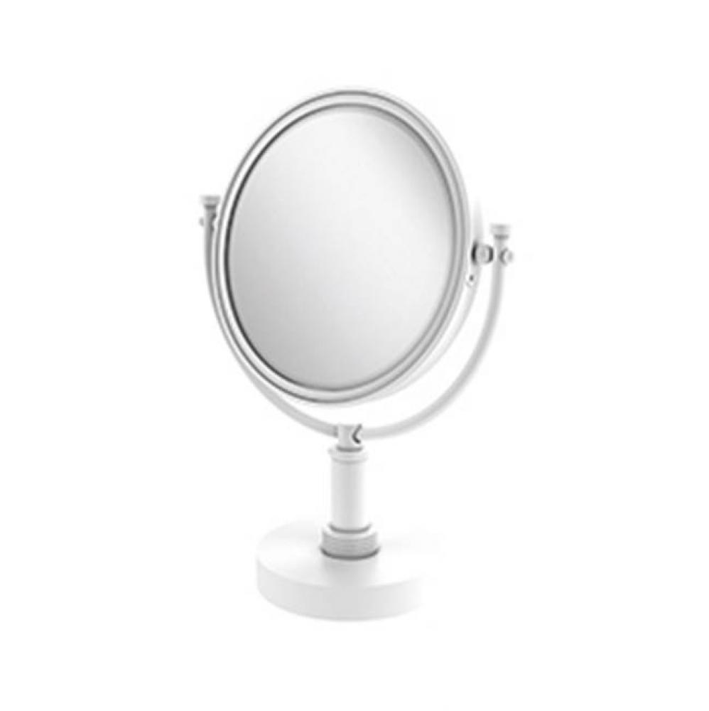 8 Inch Vanity Top Make-Up Mirror 2X Magnification