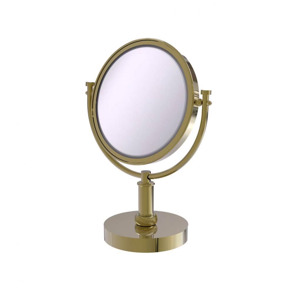 8 Inch Vanity Top Make-Up Mirror 2X Magnification